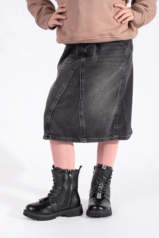 black laced boots insulated fur black laced boots insulated fur