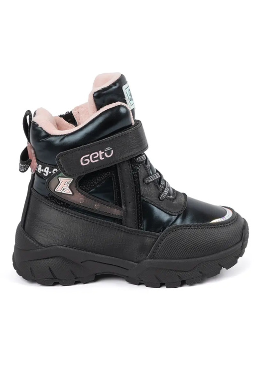 black trzeIniki girly on a thick sole black trzeIniki girly on a thick sole