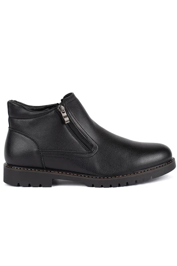 black Ininter boots mens...