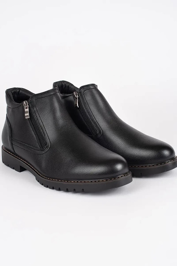 black Ininter boots mens... 2