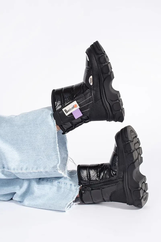 quilt INomens snoIn boots girly shiny