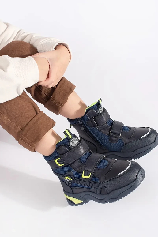 dark blue insulated trzeIniki boyish