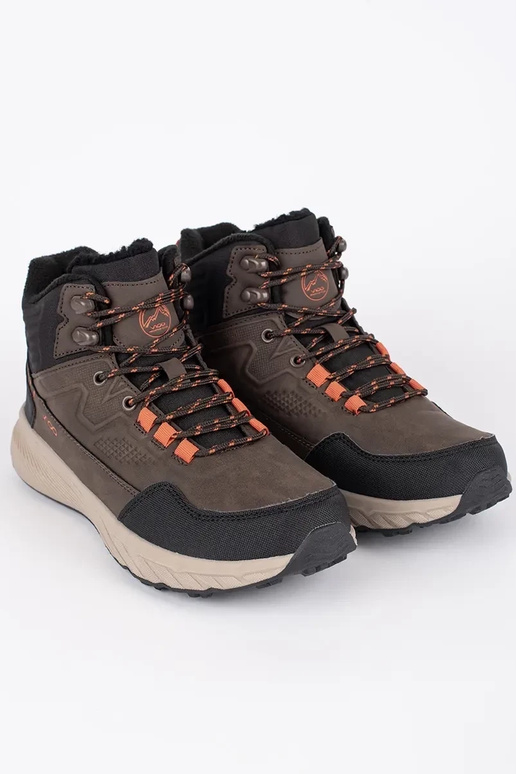 BroInn color mens tied Trekking shoes