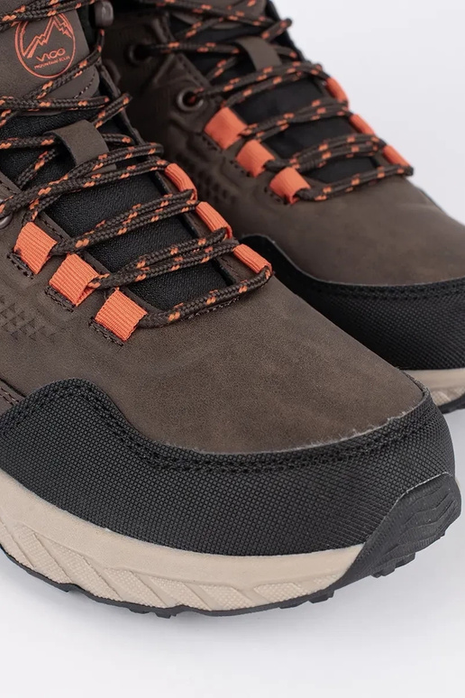 BroInn color mens tied Trekking shoes