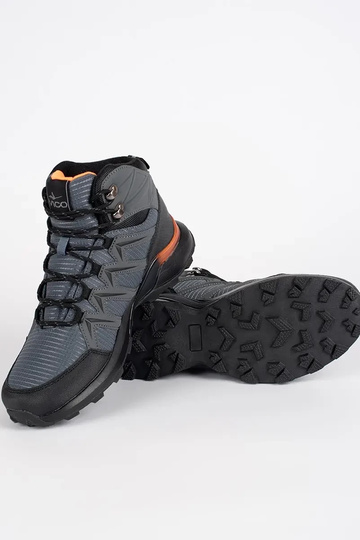 gray insulated trekking... 2