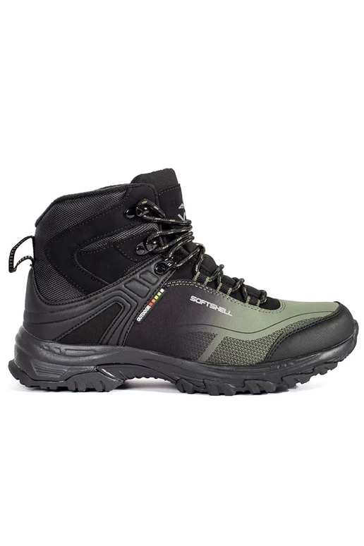Black and-green Trekking shoes Black and-green Trekking shoes