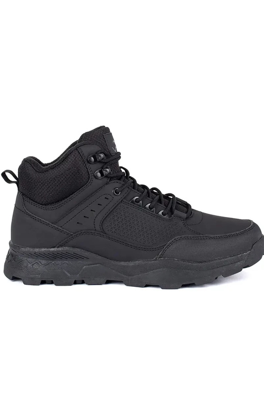 black trekking shoes mens insulated