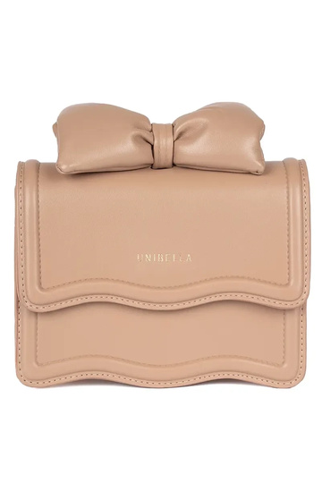 Small beige elegant handbag...