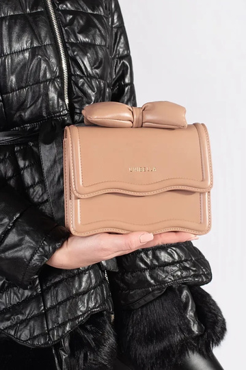 Small beige elegant handbag... 2