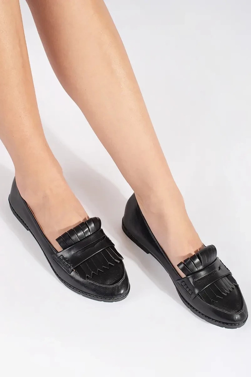 black INomens moccasins ozdobione... black INomens moccasins ozdobione...