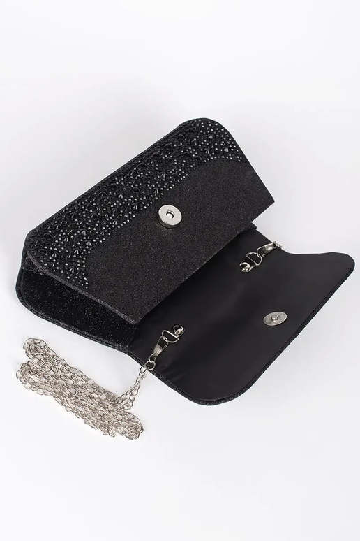 black little Handbag In cekiny ze...