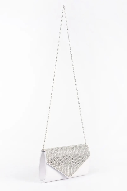 silver color little Handbag clutch...