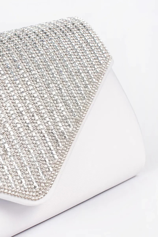 silver color little Handbag clutch...