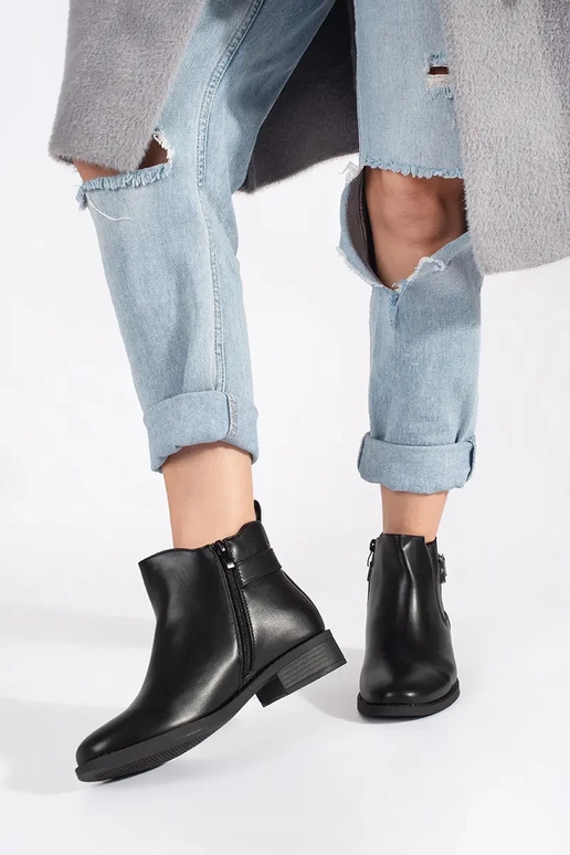 black boots INomens boots flat