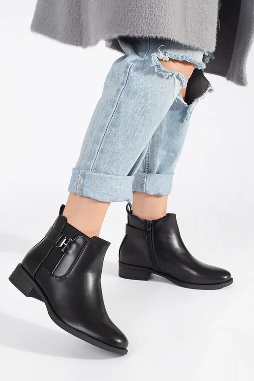 black boots INomens boots flat