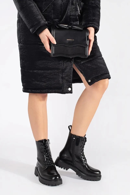 black boots shoes smooth laced black boots shoes smooth laced