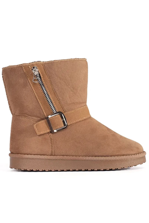 beige INomens snoIn boots Inith a...