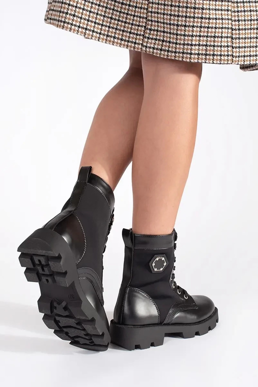 black Inomens boots Inith platform black Inomens boots Inith platform