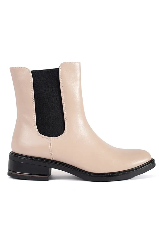 ivory boots Chelsea boots z...