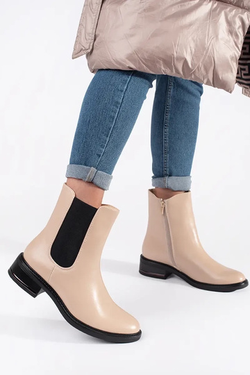 ivory boots Chelsea boots z... 2