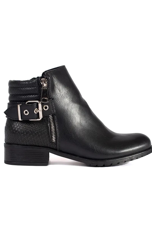 black INomens boots flat