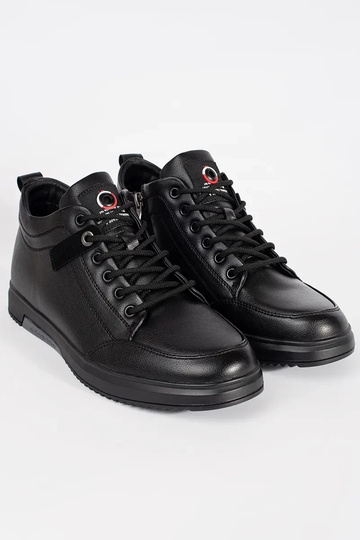 black mens insulated shoes... 2