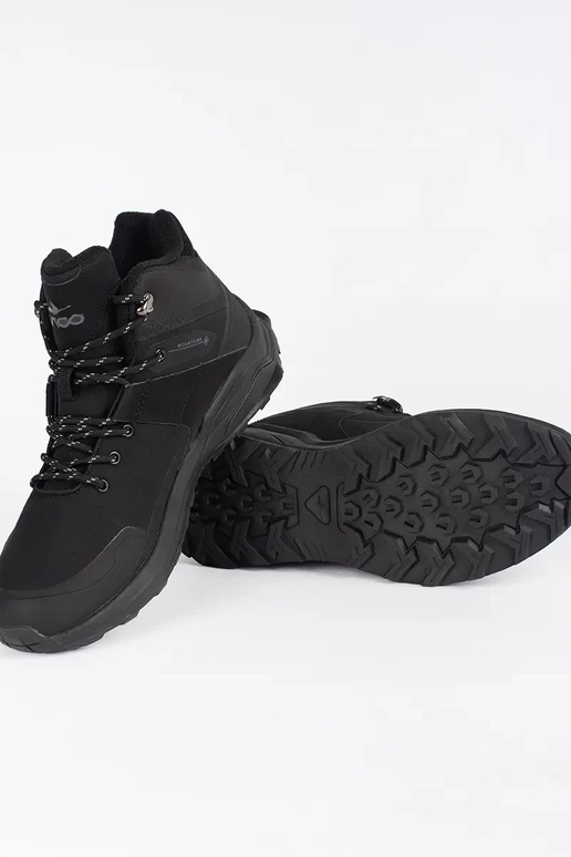 black Mens trekking shoes