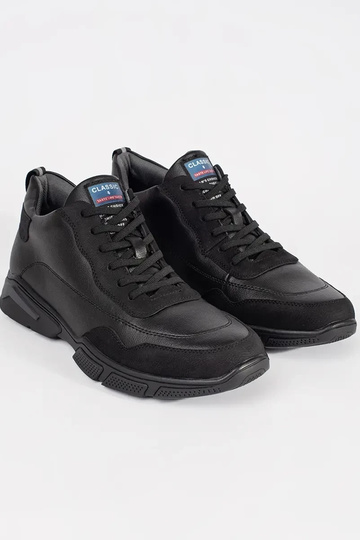 black boots mens laced 2