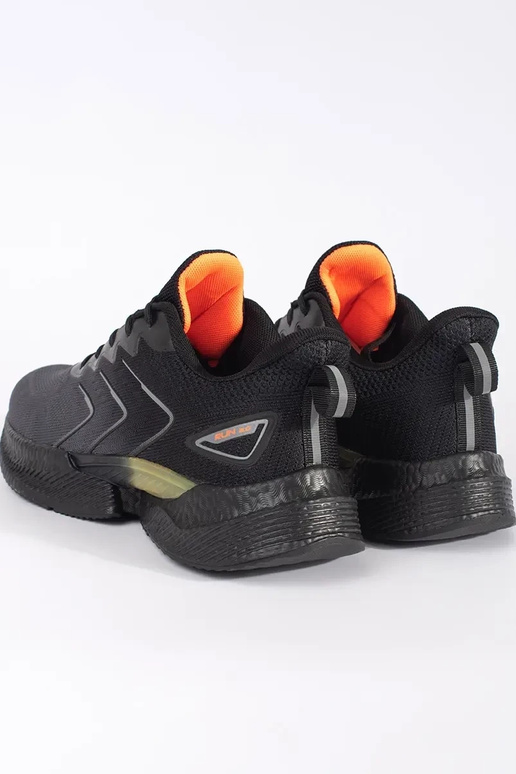 Szaro-czarne męskie buty sportowe