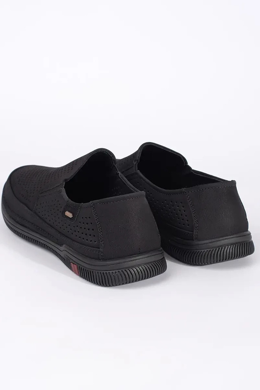 black INomens moccasins dziurkoInane...