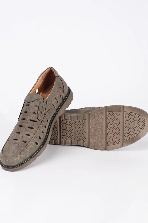 Moccasins mens openInork slip-on