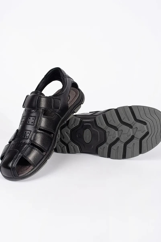 black sandals mens