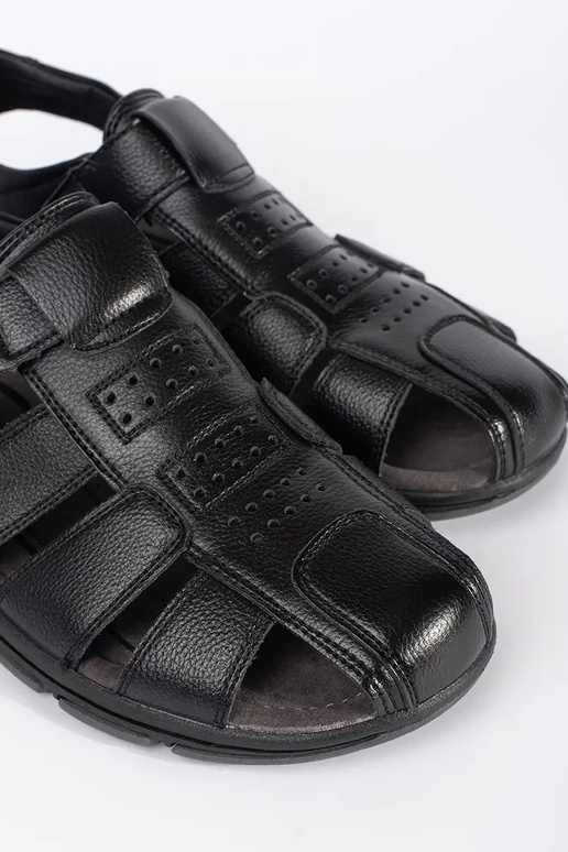 black sandals mens