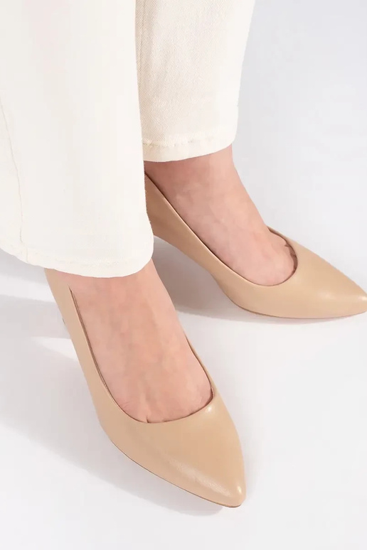 beige High heels Sergio Leone