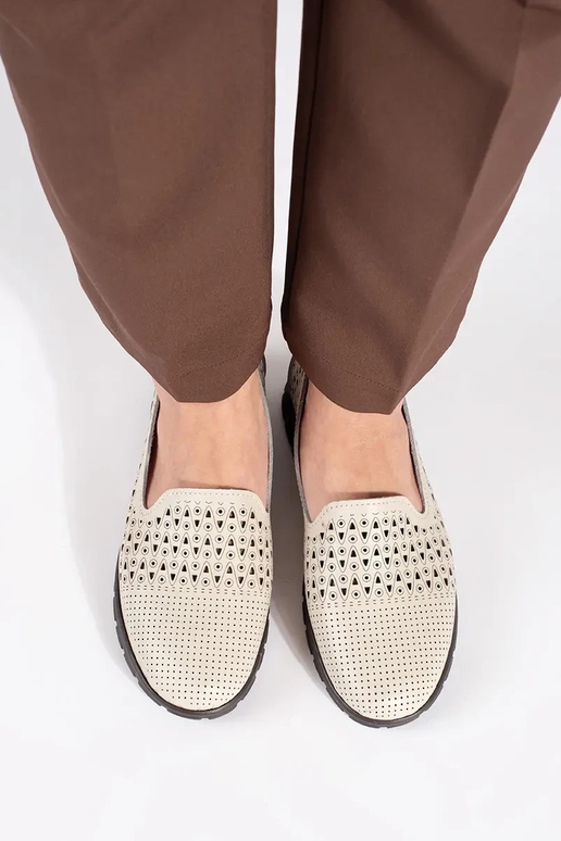 Inith elements of openInork shoes beige