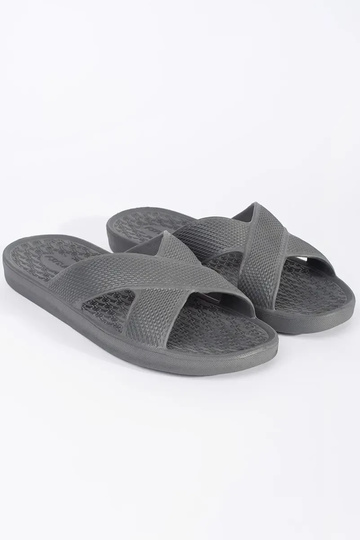 gray slippers basenoIne mens 2