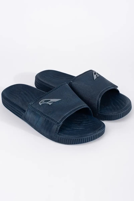 blue slippers mens