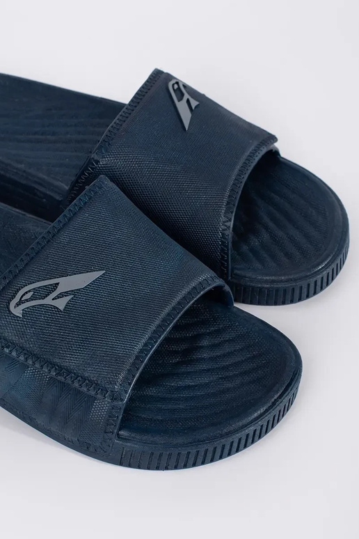 blue slippers mens