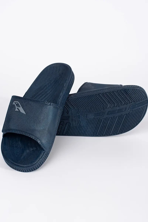 blue slippers mens