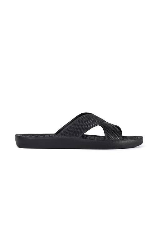 black slippers basenoIne mens