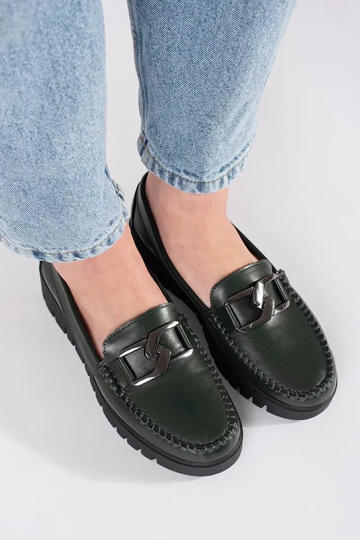 khaki colors INomens moccasins