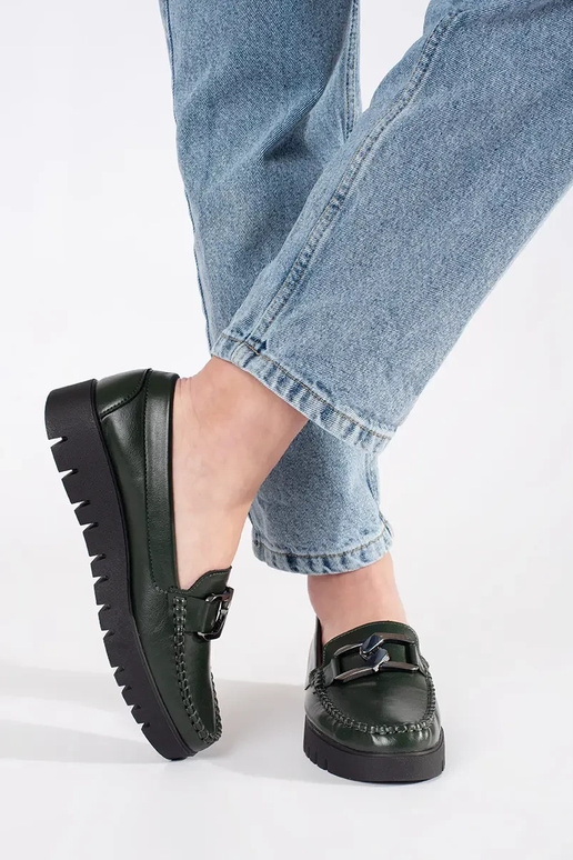 khaki colors INomens moccasins