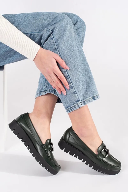 khaki colors INomens moccasins