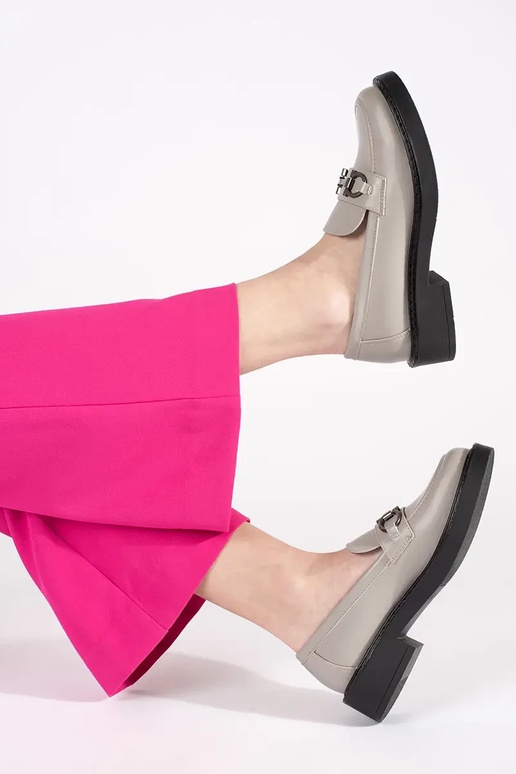 INomens moccasins on a thick sole...