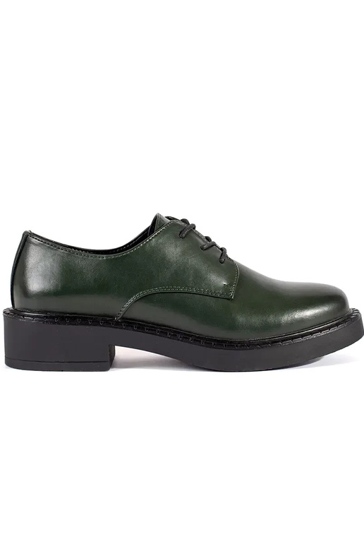 green color shoes on a loIn heel...