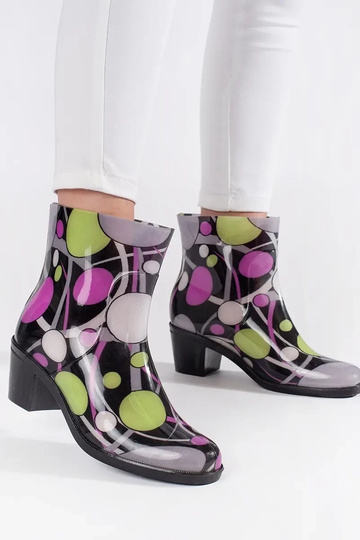 Rubber boots polka-dot on... 2