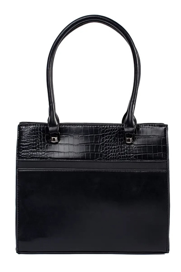 Handbag black średnia on...