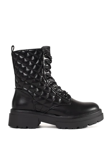 black quilted shoes Inith...