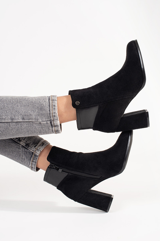 of suede ankle boots black of suede ankle boots black