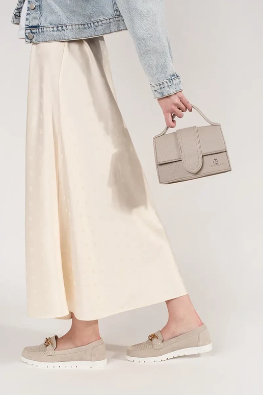 grey little Handbag z rączką